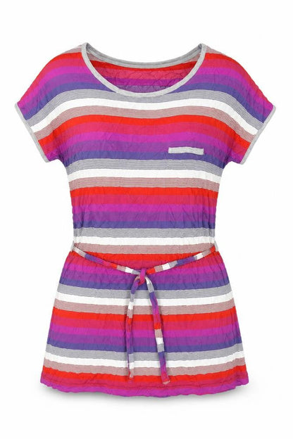 Womens UK Size 12 Autograph Multicoloured Basic T-Shirt
