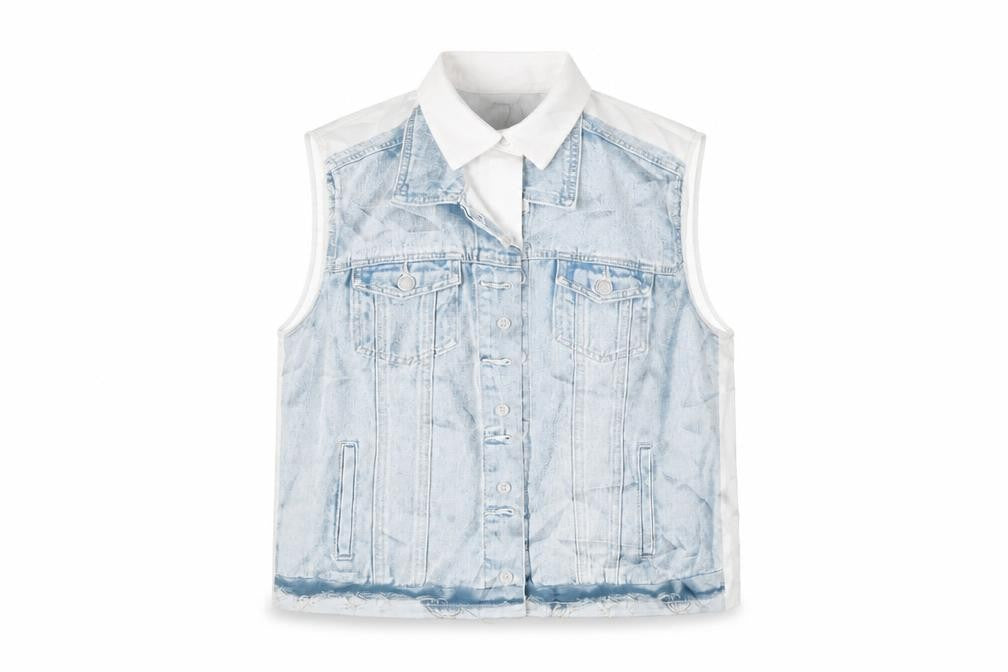 Womens UK Size S Zara Blue Basic Button-Up