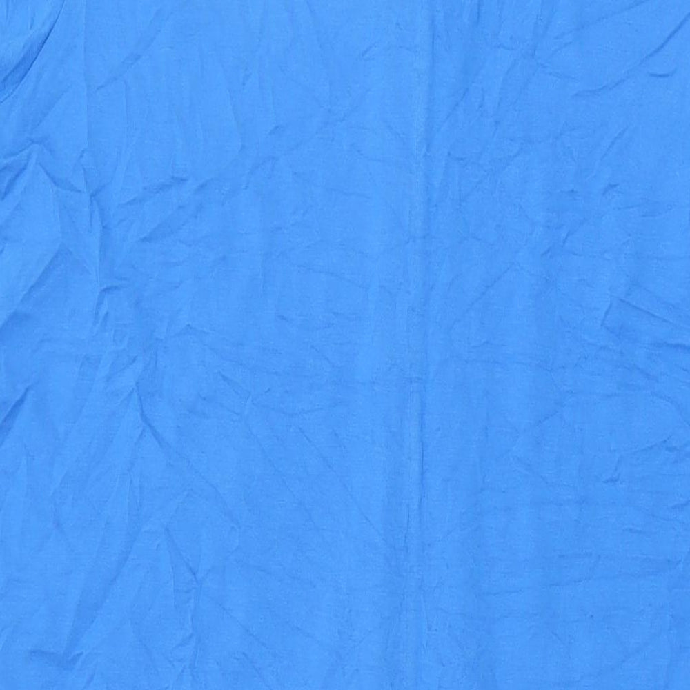 Lily Ella Womens Blue Viscose Shift Size 20 V-Neck Pullover