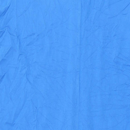 Lily Ella Womens Blue Viscose Shift Size 20 V-Neck Pullover