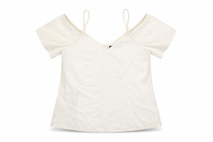 Womens UK Size 12 Boohoo White Basic T-Shirt