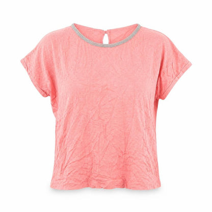 Womens UK Size 14 Monsoon Pink Basic T-Shirt