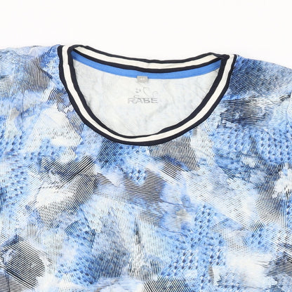 Womens UK Size 18 Rabe Blue Basic T-Shirt