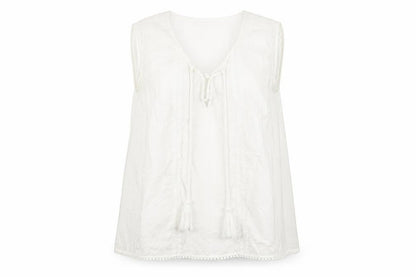 Womens UK Size 16 Just Elegance White Basic Tank