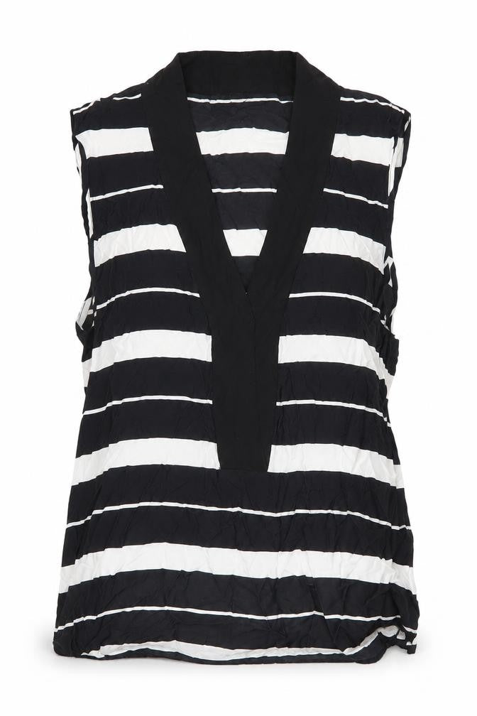 Womens UK Size XL Mango Black Basic Tank