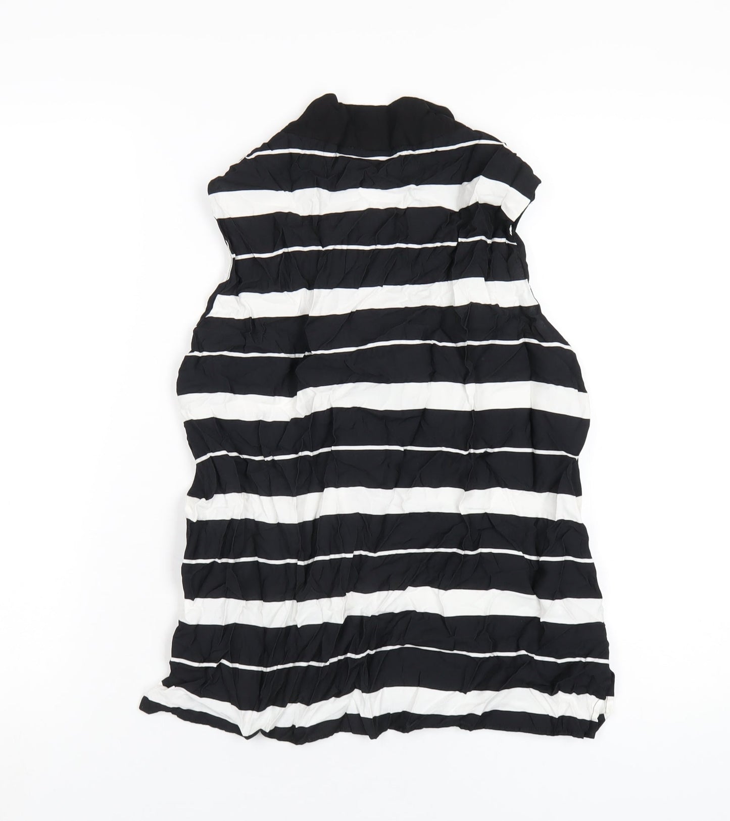 Womens UK Size XL Mango Black Basic Tank