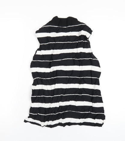 Womens UK Size XL Mango Black Basic Tank