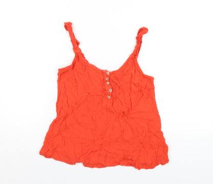Womens UK Size 12 NEXT Orange Camisole Tank