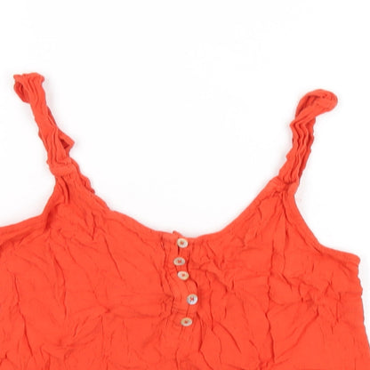 Womens UK Size 12 NEXT Orange Camisole Tank