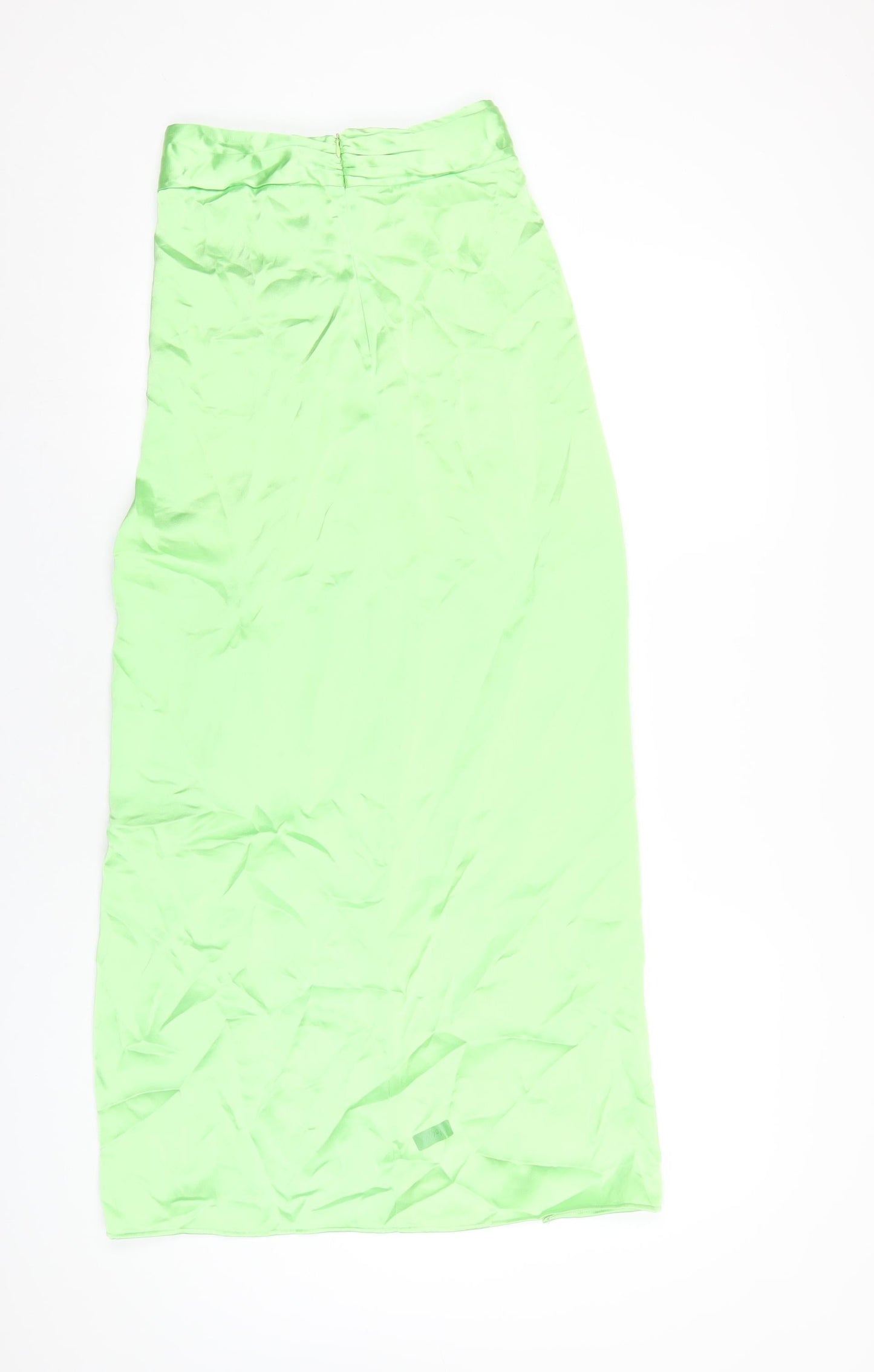 Womens UK Size XS Zara A-Line Satin Skirt