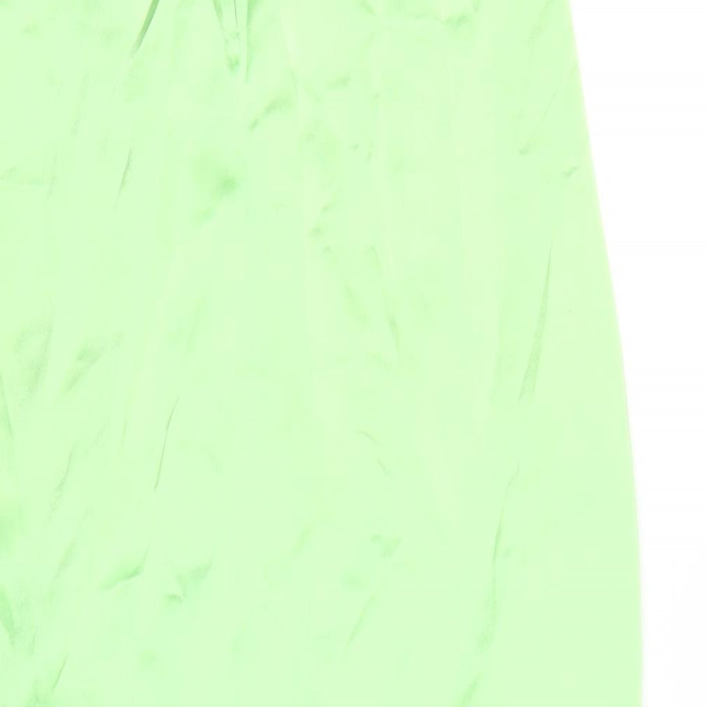 Womens UK Size XS Zara A-Line Satin Skirt