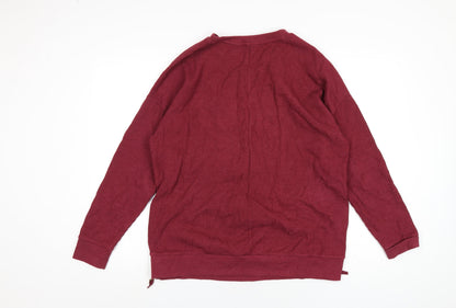Womens UK Size M NEXT Red Pullover Sweatshirt