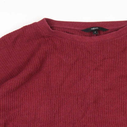 Womens UK Size M NEXT Red Pullover Sweatshirt
