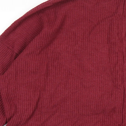 Womens UK Size M NEXT Red Pullover Sweatshirt