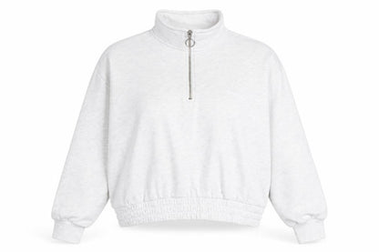 Slazenger Womens Grey Polyester Pullover Hoodie Size 16 Pullover