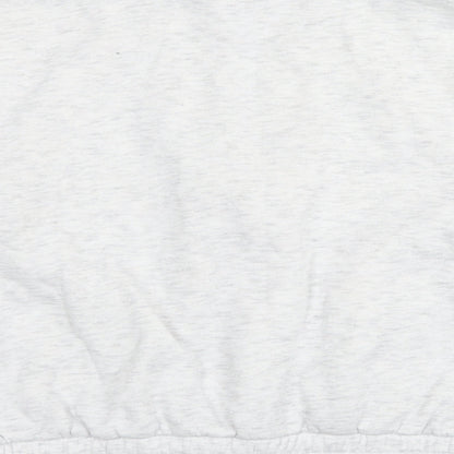 Slazenger Womens Grey Polyester Pullover Hoodie Size 16 Pullover