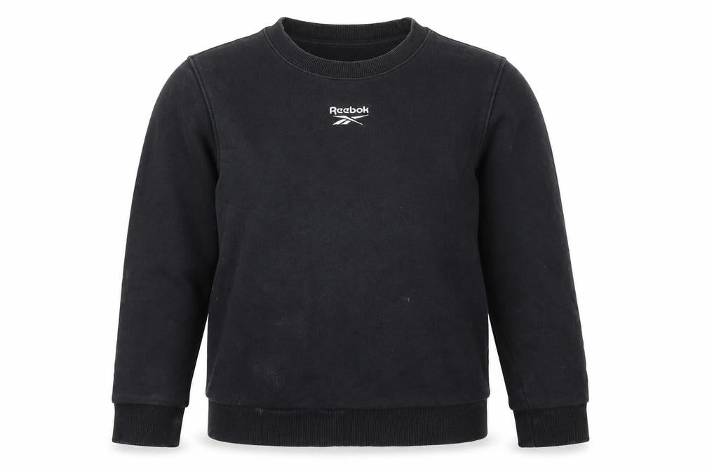 Womens UK Size 8 Reebok Black Pullover Sweatshirt