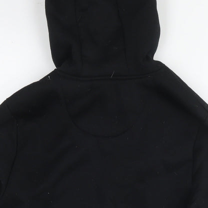 Mens UK Size S Brave Soul Black Pullover Hoodie