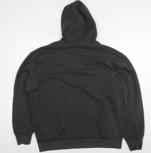 Mens UK Size XL Slazenger Grey Pullover Hoodie