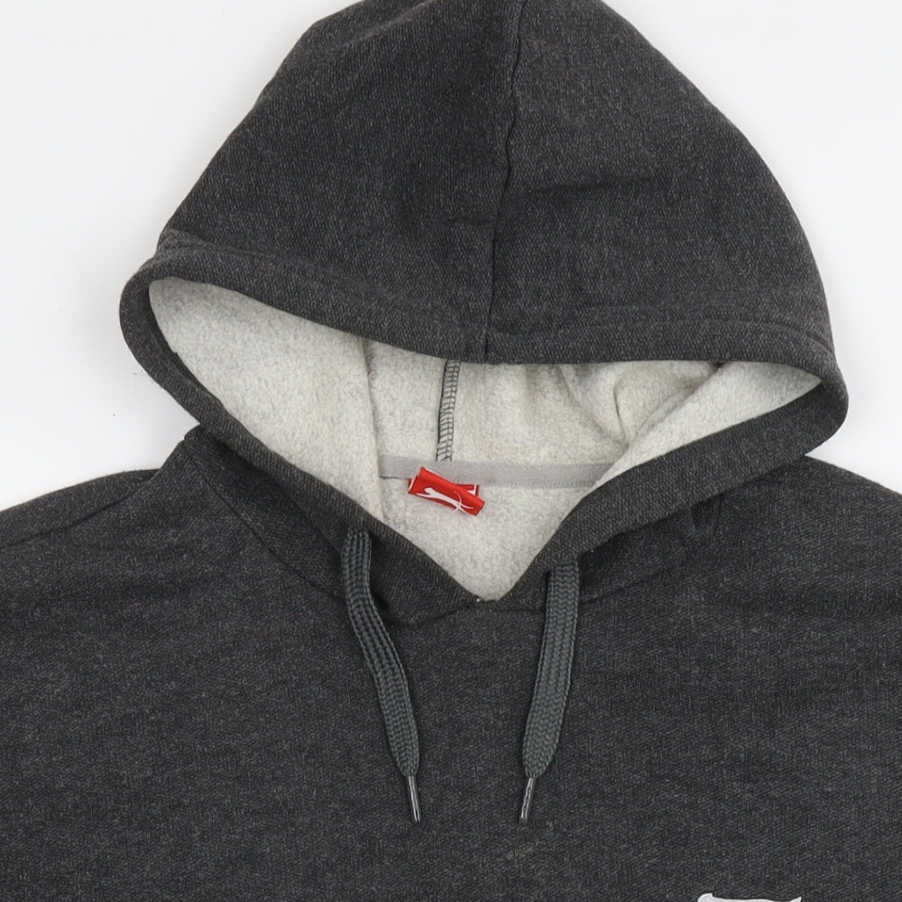 Mens UK Size XL Slazenger Grey Pullover Hoodie