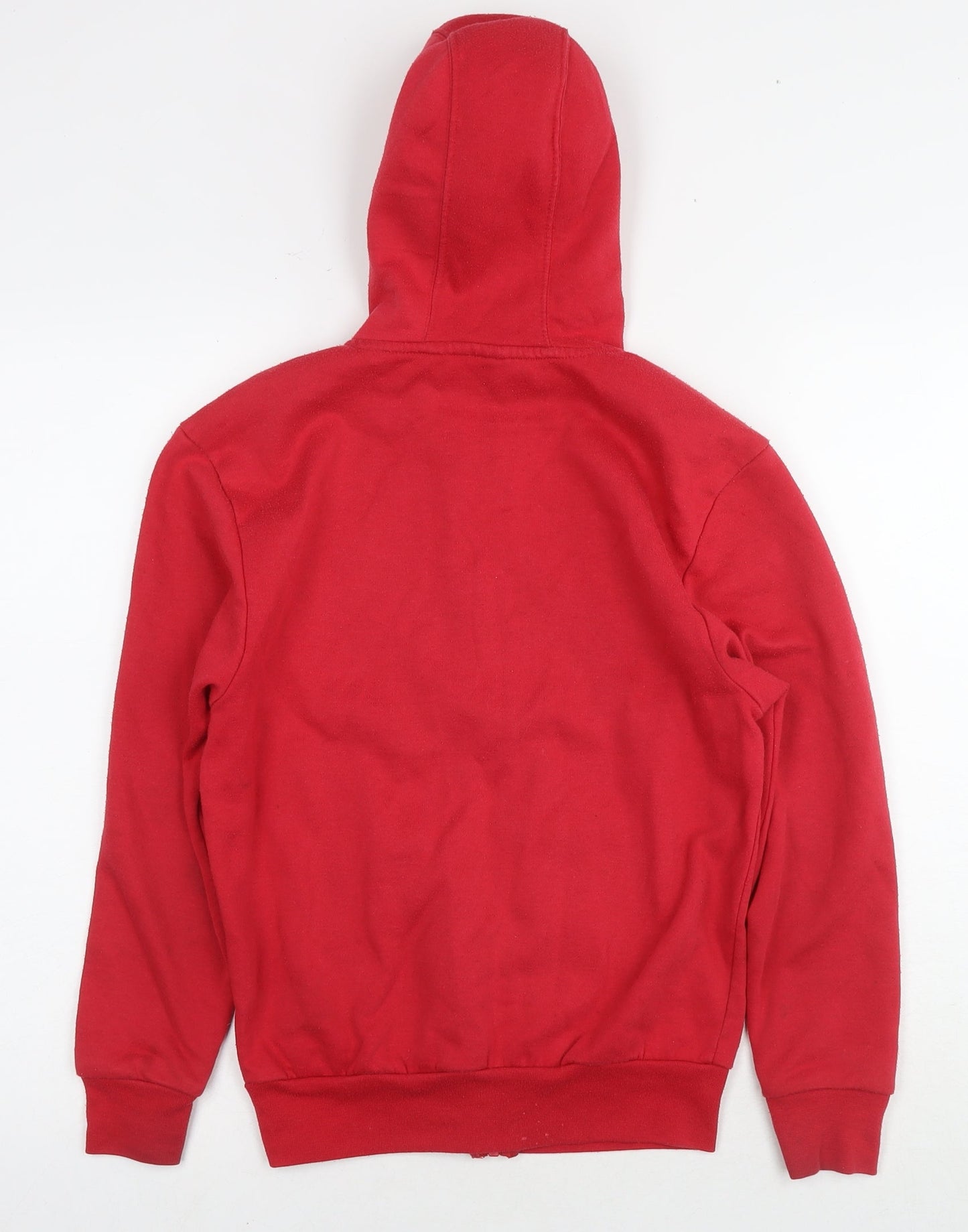 Slazenger Boys Red Polyester Full Zip Hoodie Size 9-10 Years Zip