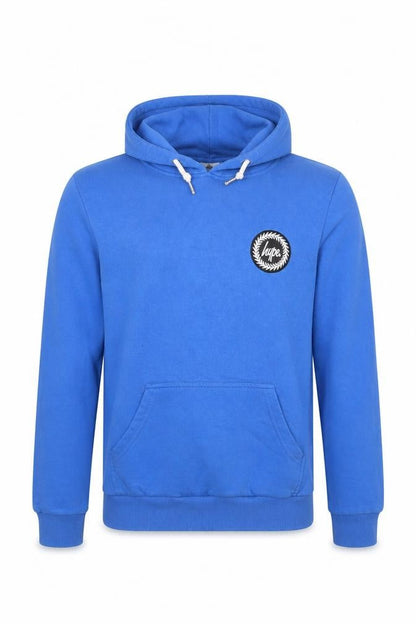 Mens UK Size XS Hype Blue Pullover Hoodie