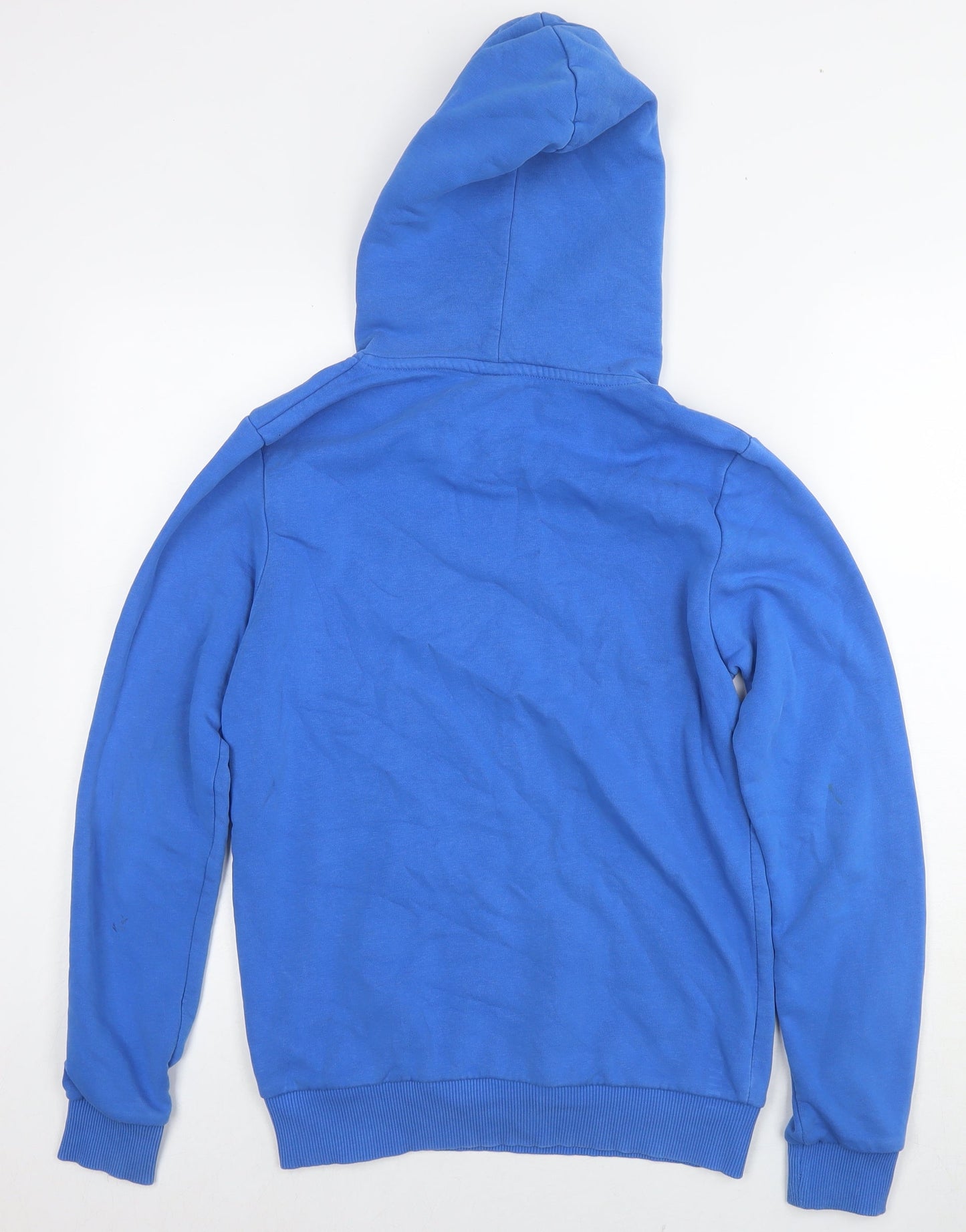 Mens UK Size XS Hype Blue Pullover Hoodie