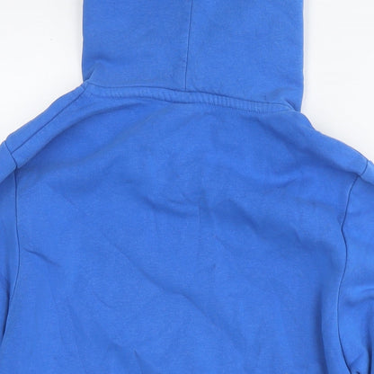 Mens UK Size XS Hype Blue Pullover Hoodie