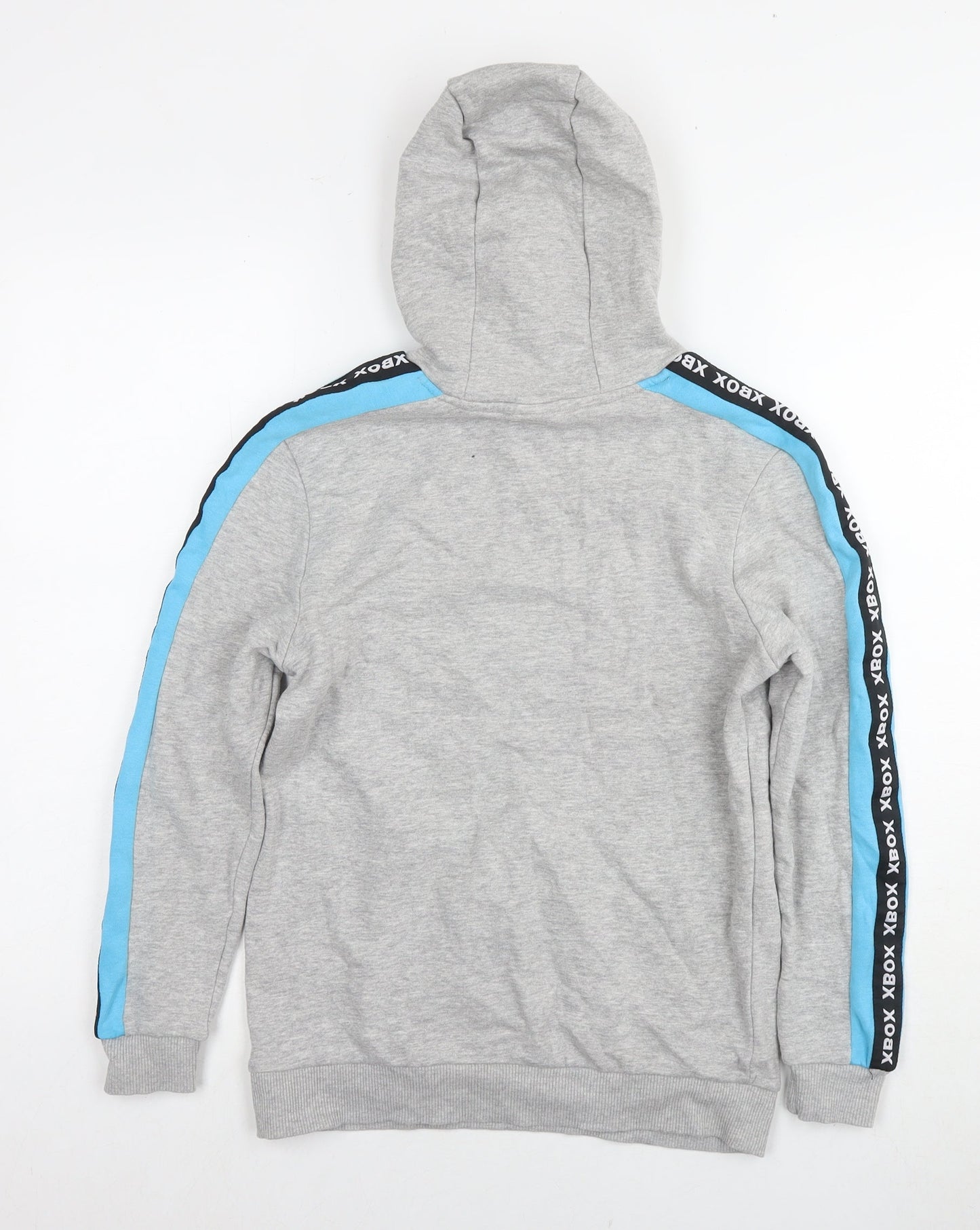 Xbox Boys Grey Cotton Pullover Hoodie Size 11-12 Years Pullover - Logo