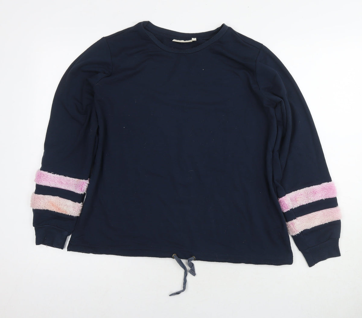 Dranella Womens Blue Cotton Pullover Hoodie Size S Pullover