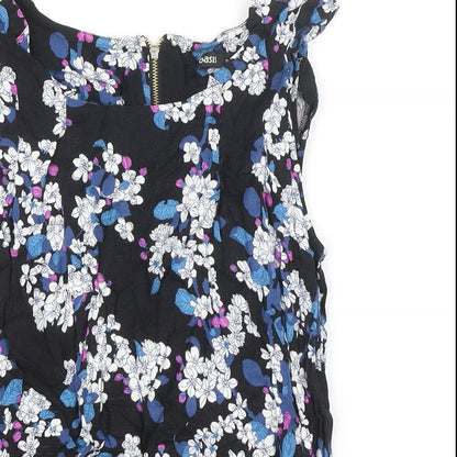 Womens UK Size 10 Oasis Multicoloured Tunic Blouse