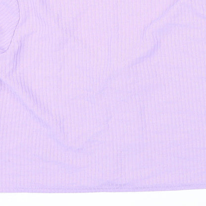 Womens UK Size S H&M Purple Cardigan Jumper