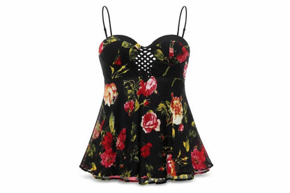 Womens UK Size 10 New Look Multicoloured Camisole Blouse