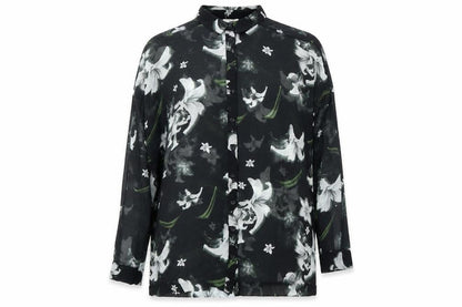 Womens UK Size 8 Numph Multicoloured Tunic Blouse