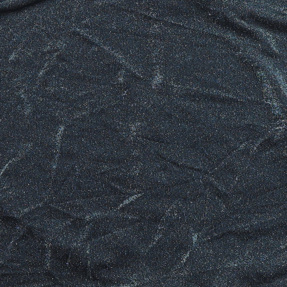 Womens UK Size 14 Principles Blue Ringer Blouse