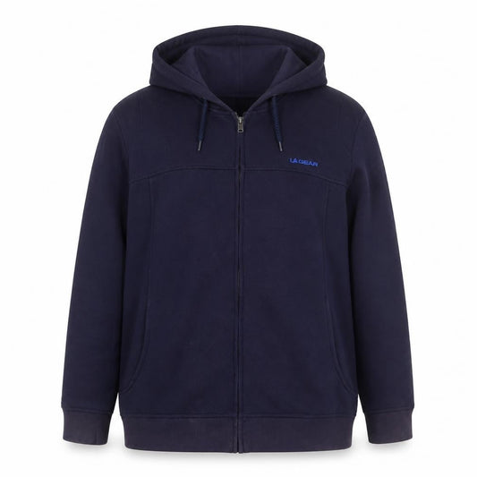 Womens UK Size 18 LA Gear Blue Full Zip Hoodie