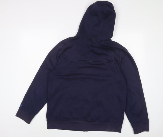 Womens UK Size 18 LA Gear Blue Full Zip Hoodie