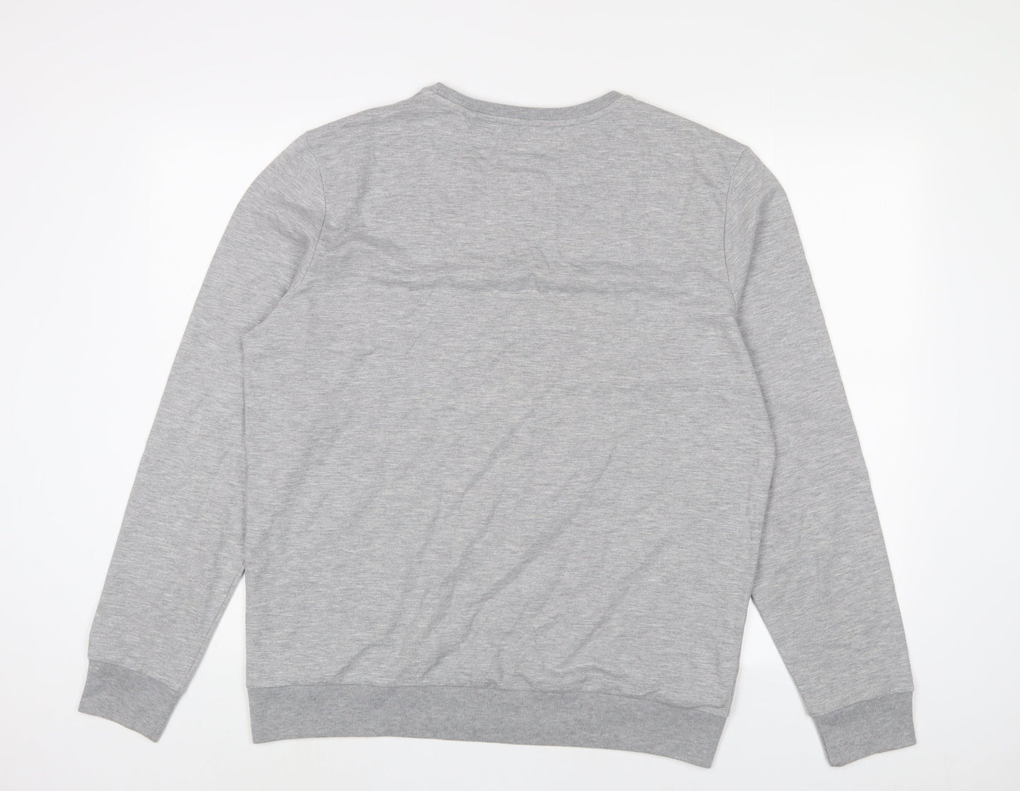 Mens UK Size XL Red Herring Grey Pullover Sweatshirt