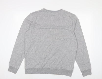 Mens UK Size XL Red Herring Grey Pullover Sweatshirt
