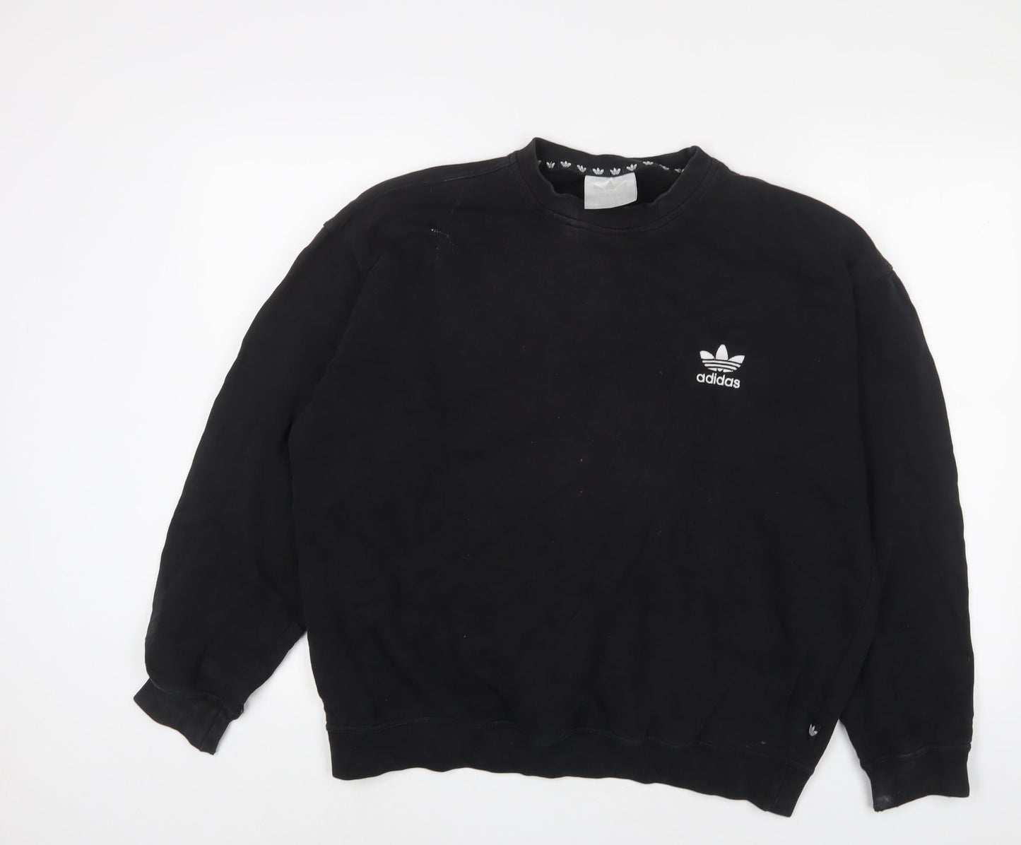 Womens UK Size 8 adida Black Pullover Sweatshirt