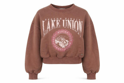 Ocean Pacific Womens Pink Cotton Pullover Sweatshirt Size XS Pullover
