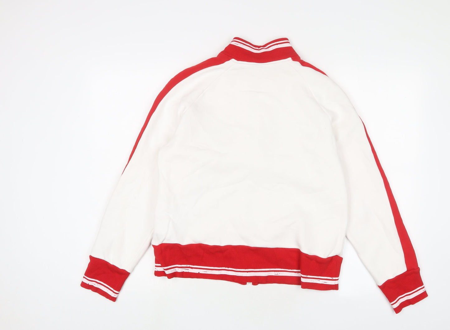 Lotto Girls Red Cotton Full Zip Sweatshirt Size 15-16 Years Zip