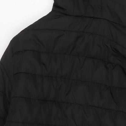 Mens UK Size L Avant Garde Black Puffer Jacket