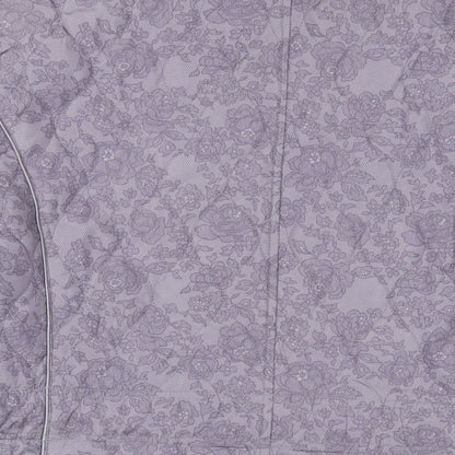 Womens UK Size 20 Anna Rose Purple Puffer Jacket
