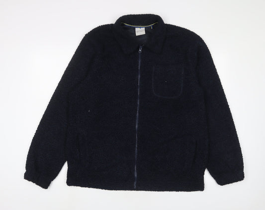 Mens UK Size L Larsson & Co Blue Jacket