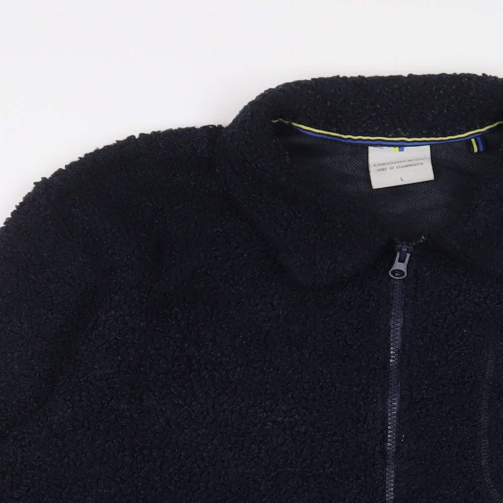 Mens UK Size L Larsson & Co Blue Jacket