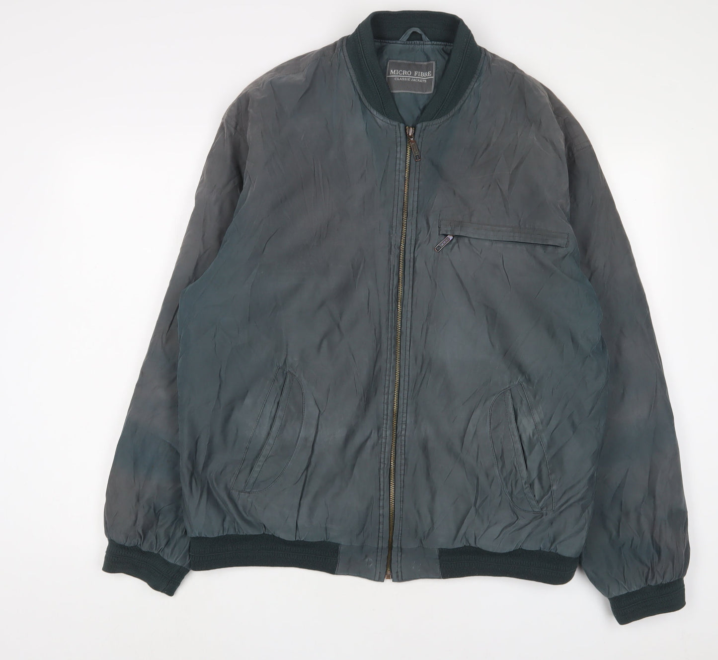 Mens UK Size XL C&A Green Jacket