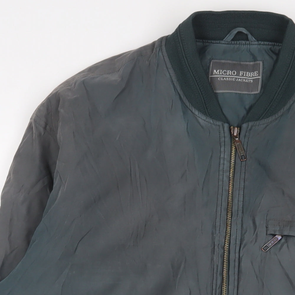 Mens UK Size XL C&A Green Jacket