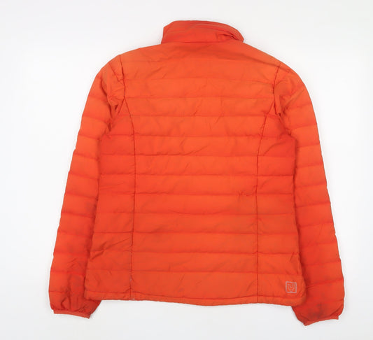 Ayacucho Mens Orange Puffer Jacket Jacket Size M Zip
