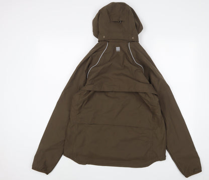Landsend Womens Brown Jacket Size S Zip